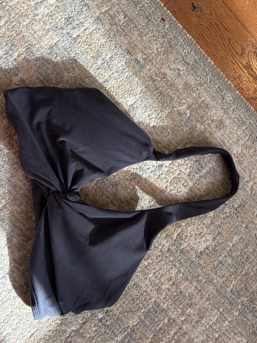 BuffBunny Black Haltrr Sports Bralette